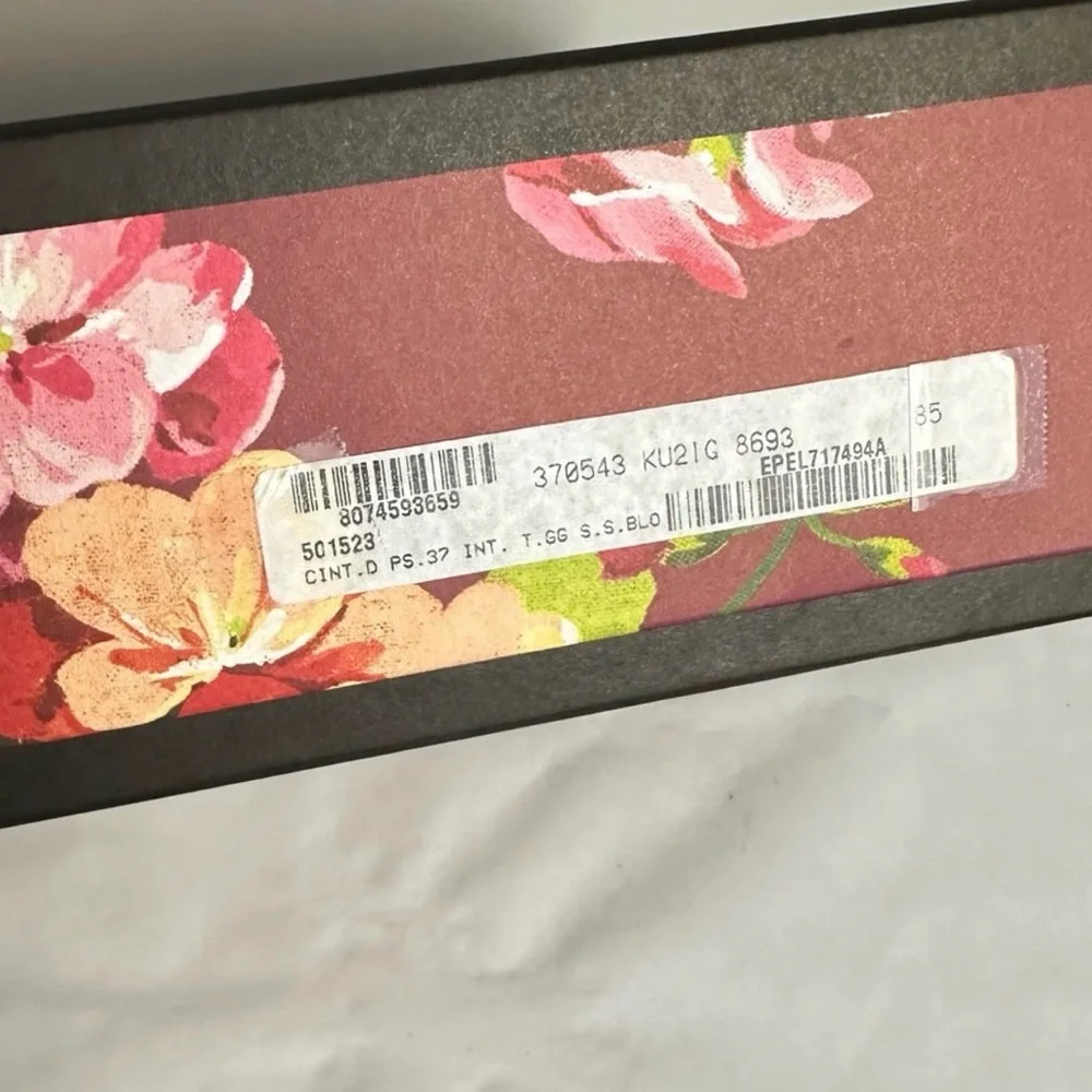 Gucci Pink and Orange Flora Floral Box